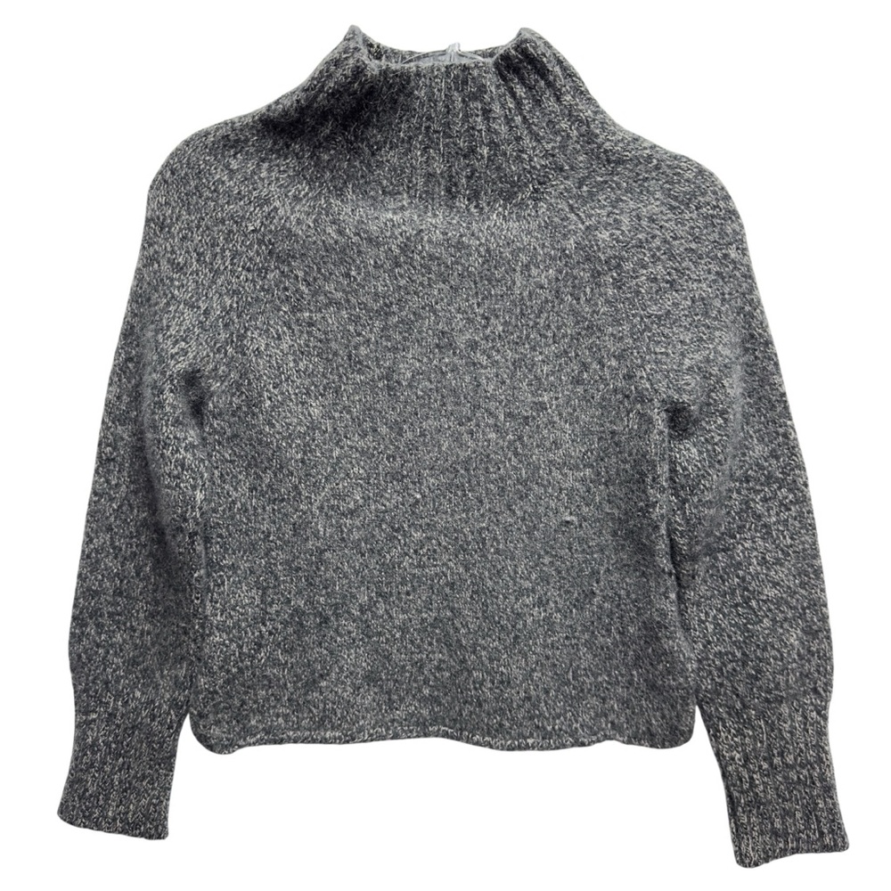 2001 Y2K Lambswool Angora Old Navy Vintage Retro Chunky Knit Crop Sweater